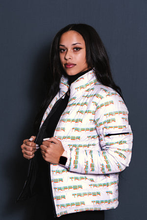 White Puffer Coat